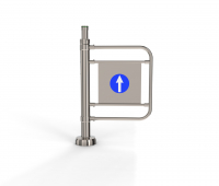 Калитка "Ростов-Дон К32М-230-П" ХРОМ (без дуги)