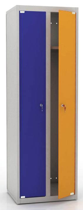 Двухсекционный шкаф для одежды ШМС-291П(600)